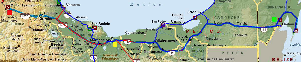 Mexico Trip Map 11