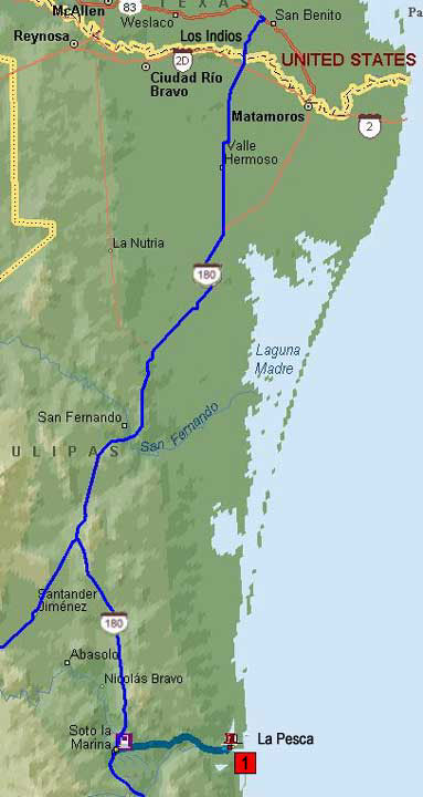Mexico Trip Map1