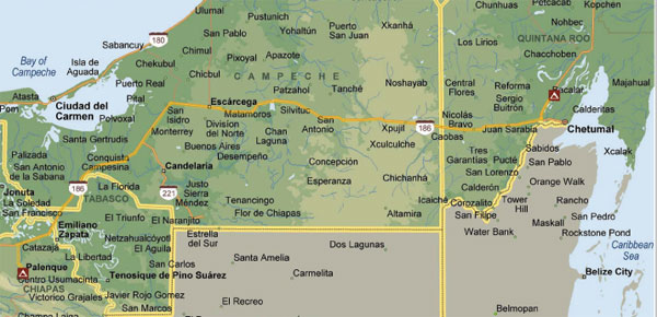 Mexico Trip Map 5